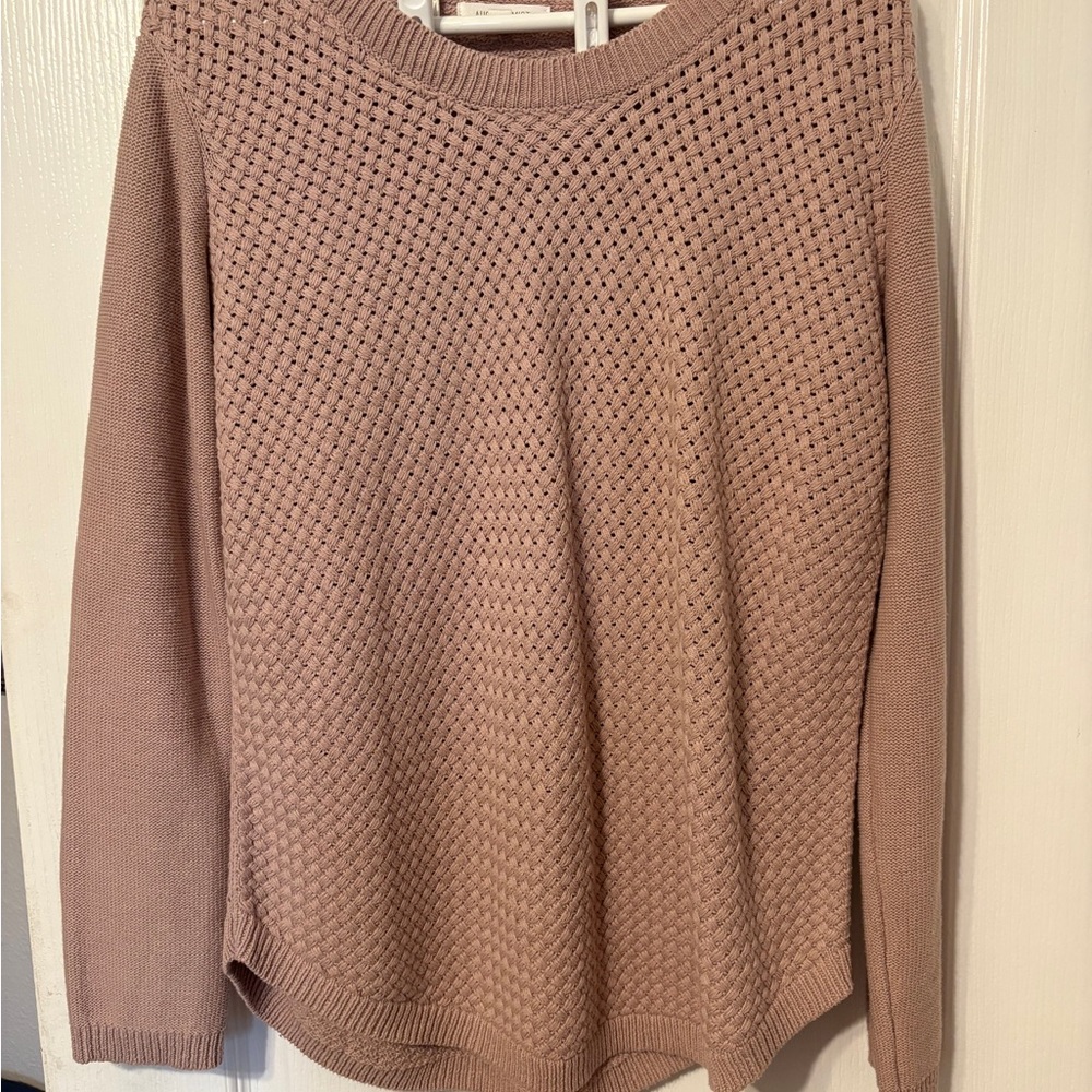 Mauve Knit Sweater